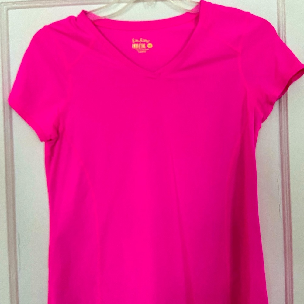 EUC Lilly Pulitzer Luxletic tee, M